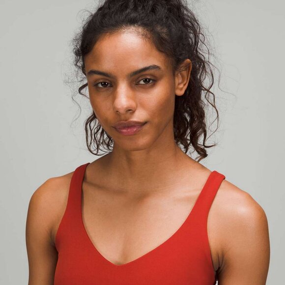 Lululemon Align Bodysuit 25" BNWT! Size 2 Cayenne - Picture 2 of 7